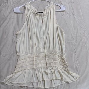 Decker Satin Sleeveless Top